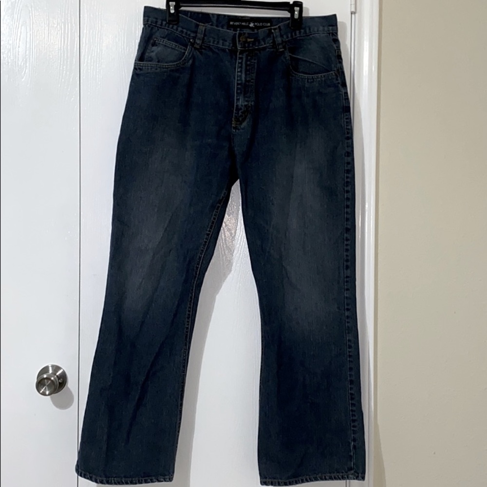 Beverly Hills Polo Club Dark Wash Jeans 36X32